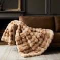 Load image into Gallery viewer, Faux Fur Leopard Blanket