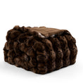 Load image into Gallery viewer, Faux Fur Leopard Blanket