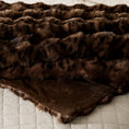 Load image into Gallery viewer, Faux Fur Leopard Blanket