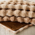Load image into Gallery viewer, Faux Fur Leopard Blanket
