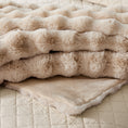 Load image into Gallery viewer, Faux Fur Leopard Blanket