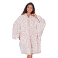 Load image into Gallery viewer, Wearable Blanket Hoodie Poncho For Women Adults
