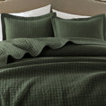 Load image into Gallery viewer, 100% Cotton Box Quilt Lightweight Reversible Quit Set