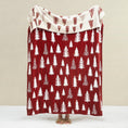 Load image into Gallery viewer, Christmas Tree Reversible Chenille Throw Blanket