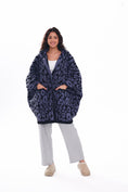 Load image into Gallery viewer, Wearable Hoodie Blanket-Leopard/Beige