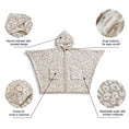 Load image into Gallery viewer, Wearable Hoodie Blanket-Leopard/Beige