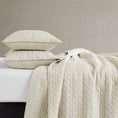 Load image into Gallery viewer, 100% Cotton Cloud Ladder Quilt
