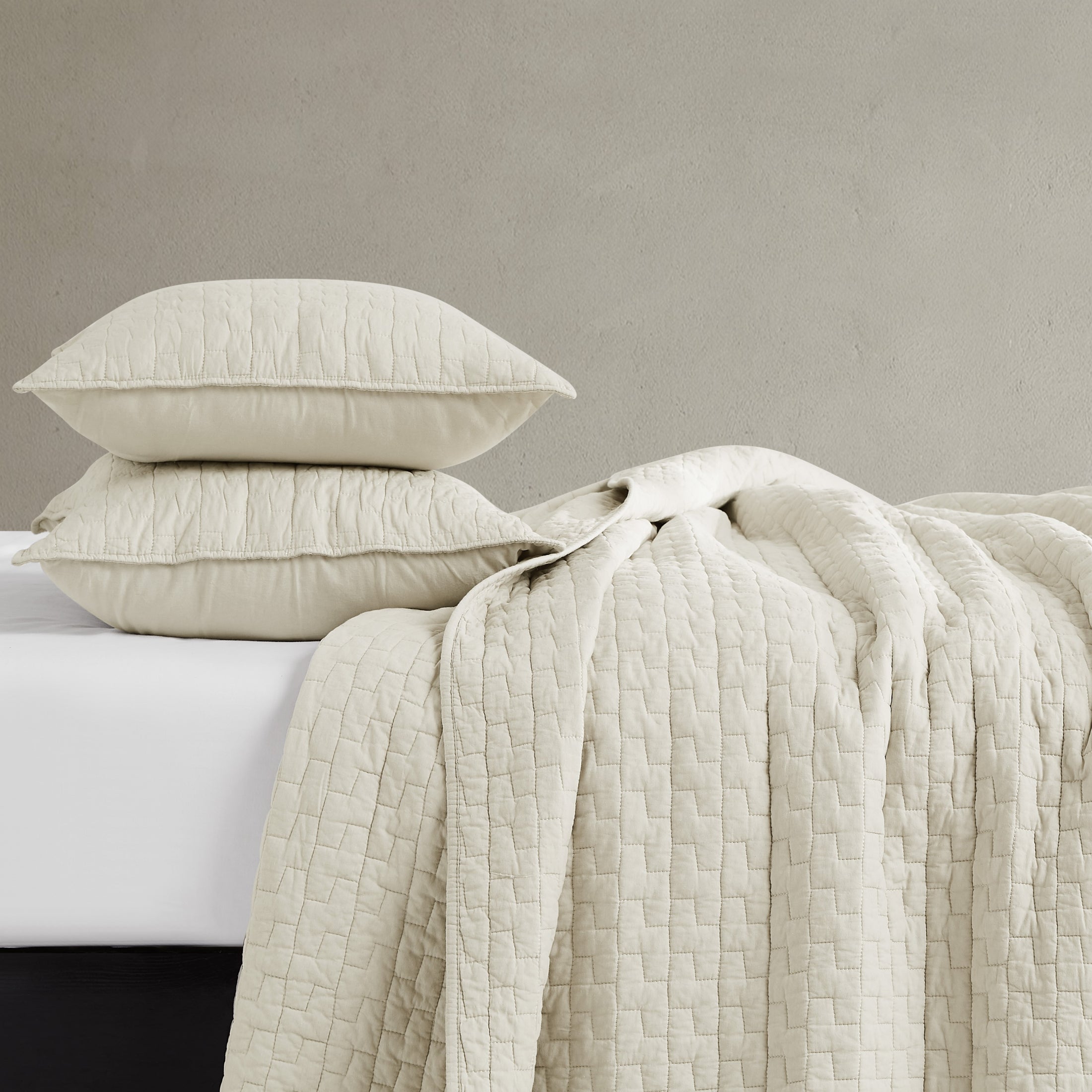 100% Cotton Cloud Ladder Quilt