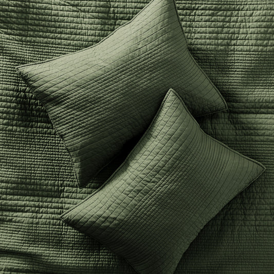 100% Cotton Stripe Quilt