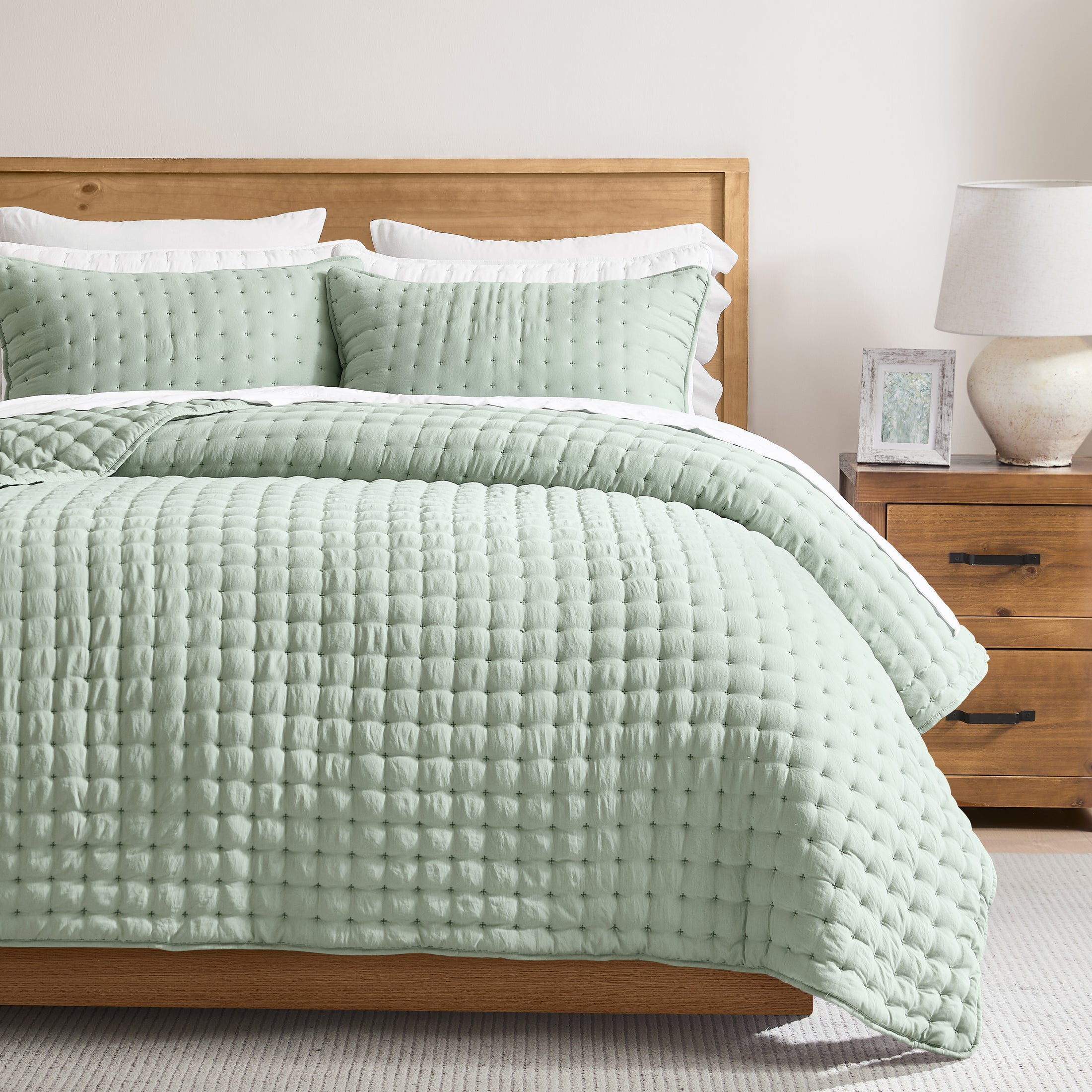 Cloud Cross Sticth Quilt
