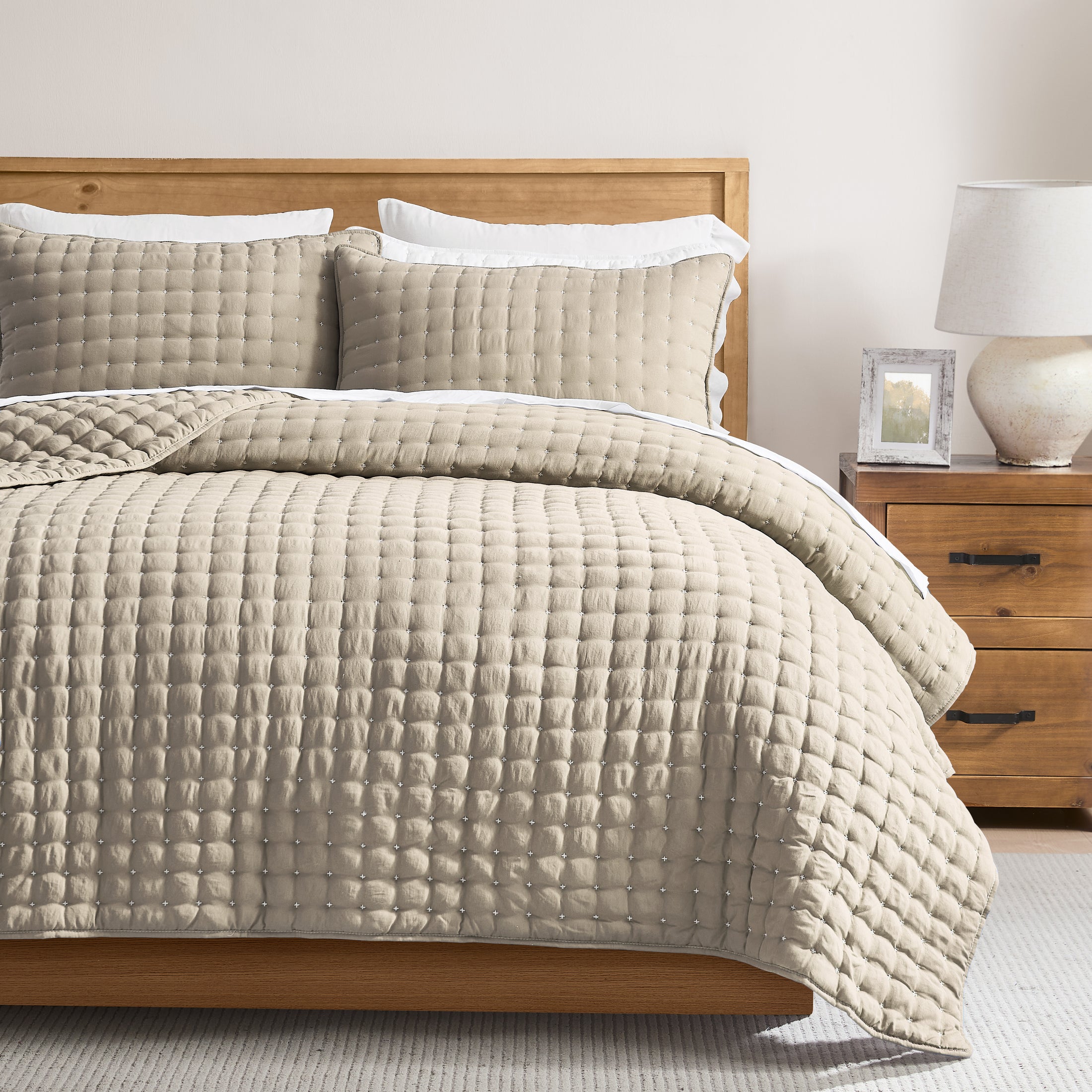 Cloud Cross Sticth Quilt