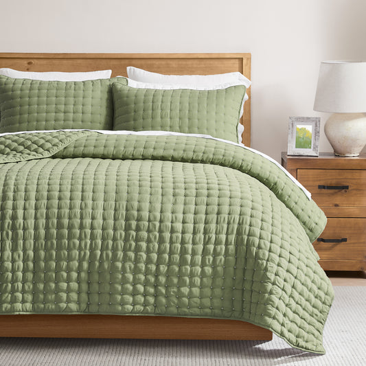 Cloud Cross Sticth Quilt
