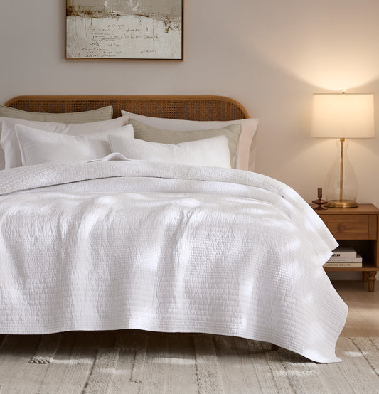 100% Cotton Stripe Quilt