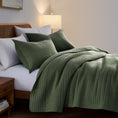 Load image into Gallery viewer, 100% Cotton Stripe Quilt
