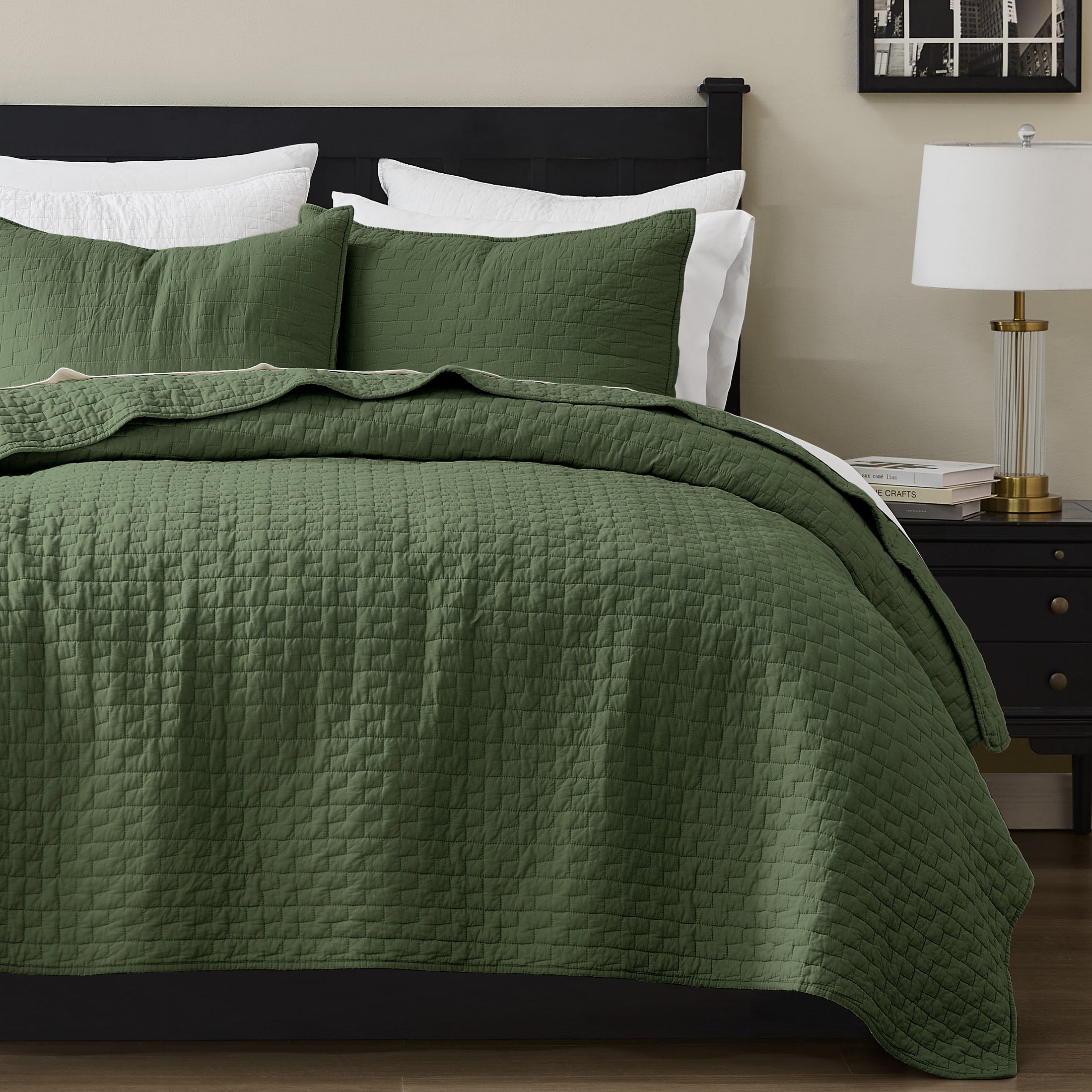 100% Cotton Cloud Ladder Quilt