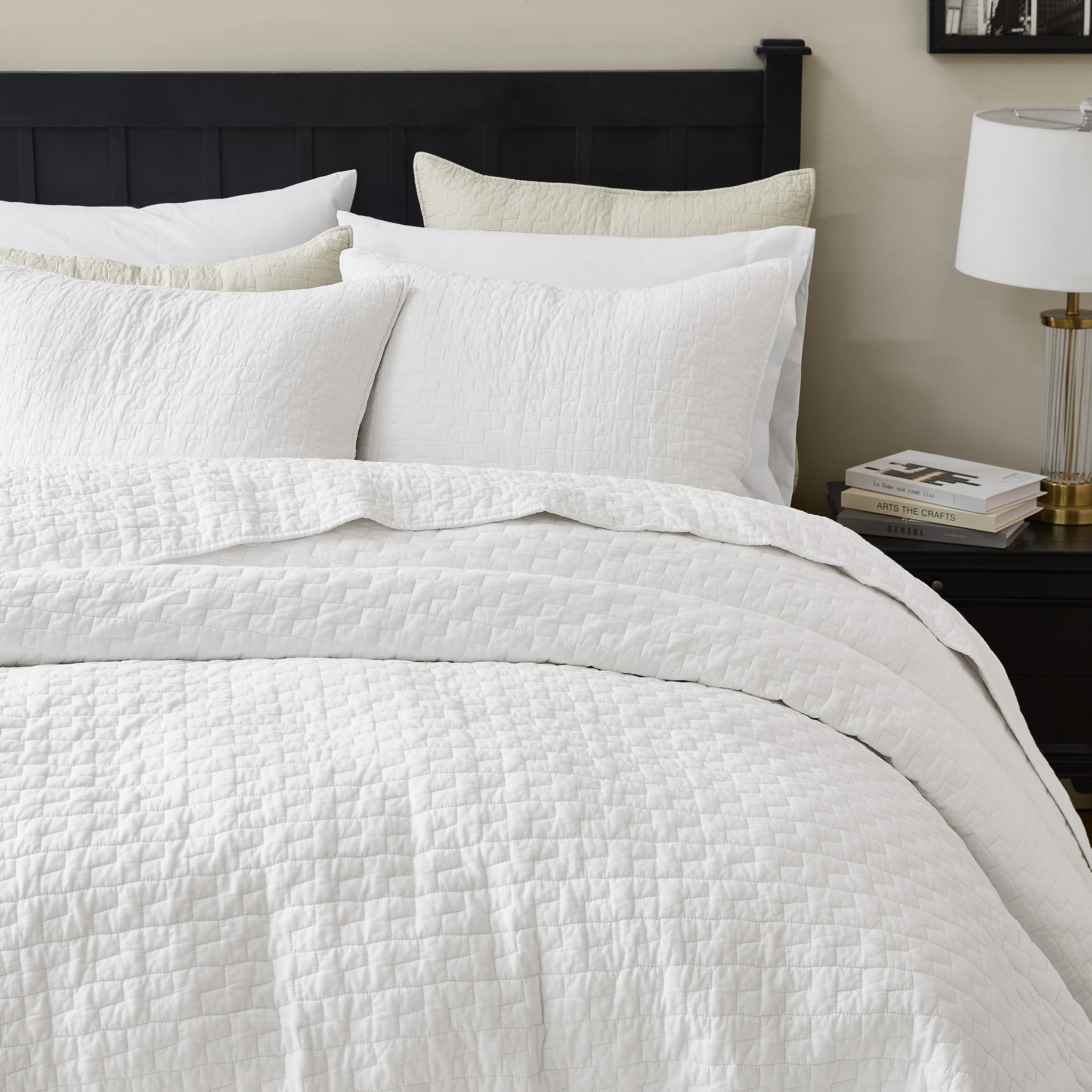 100% Cotton Cloud Ladder Quilt