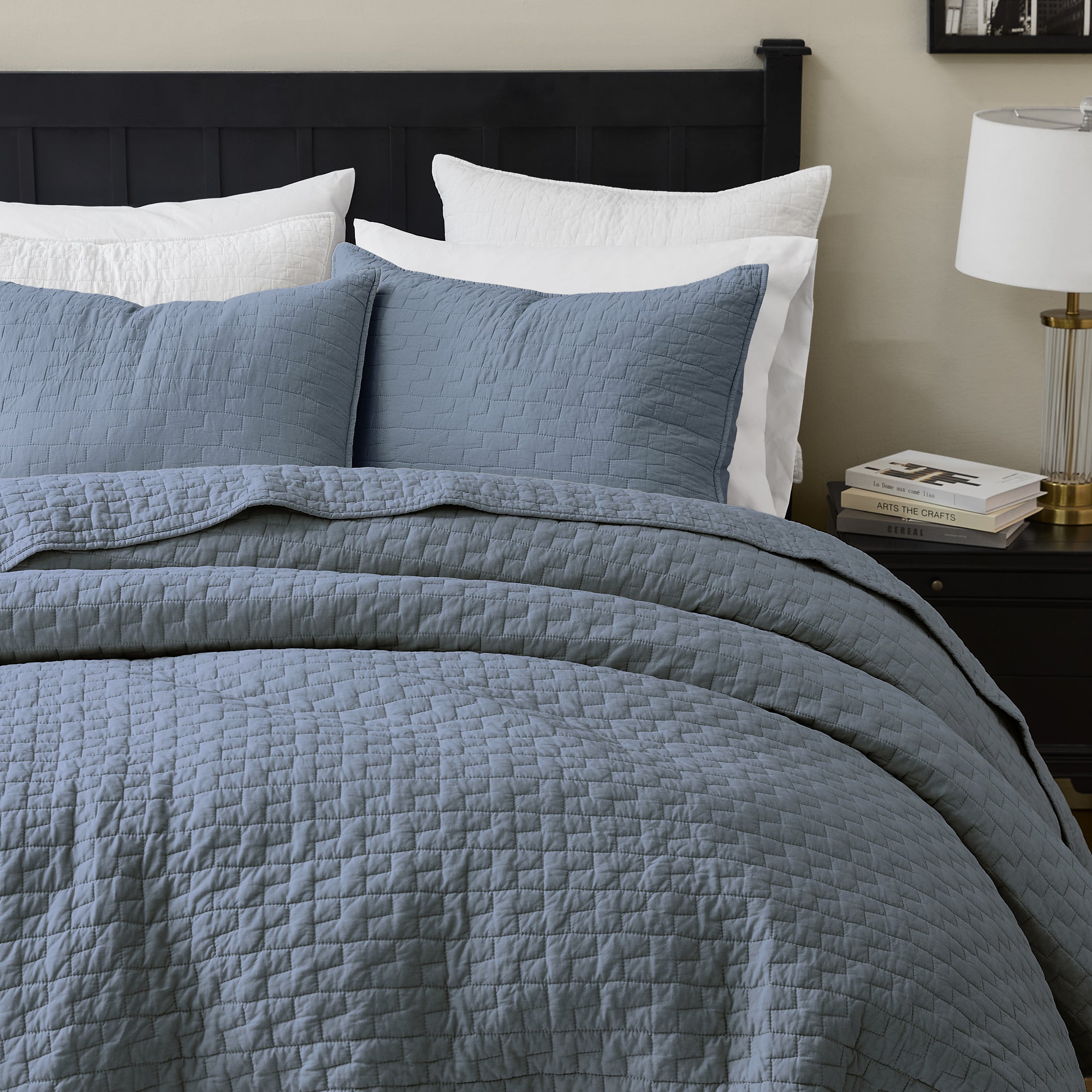 100% Cotton Cloud Ladder Quilt