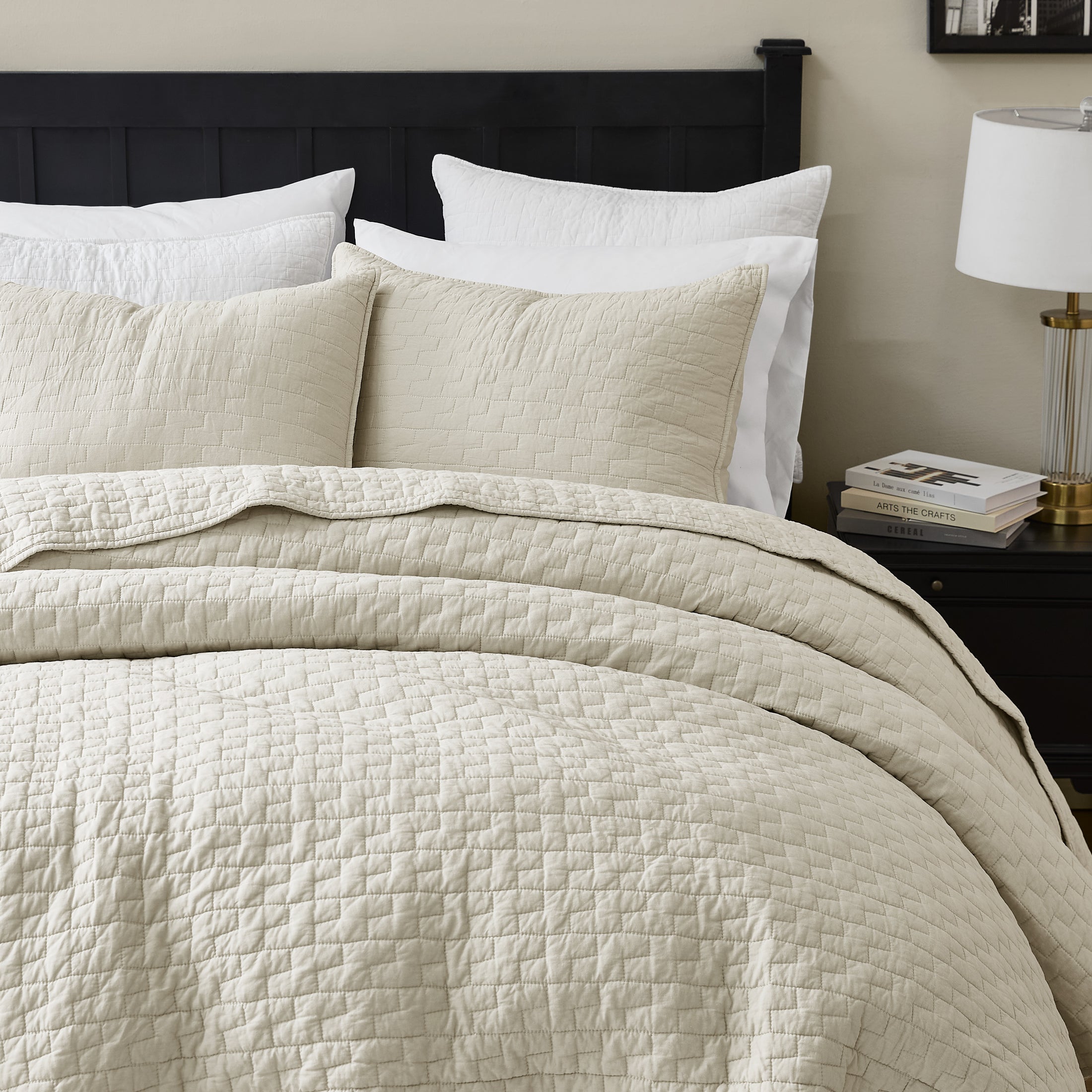 100% Cotton Cloud Ladder Quilt