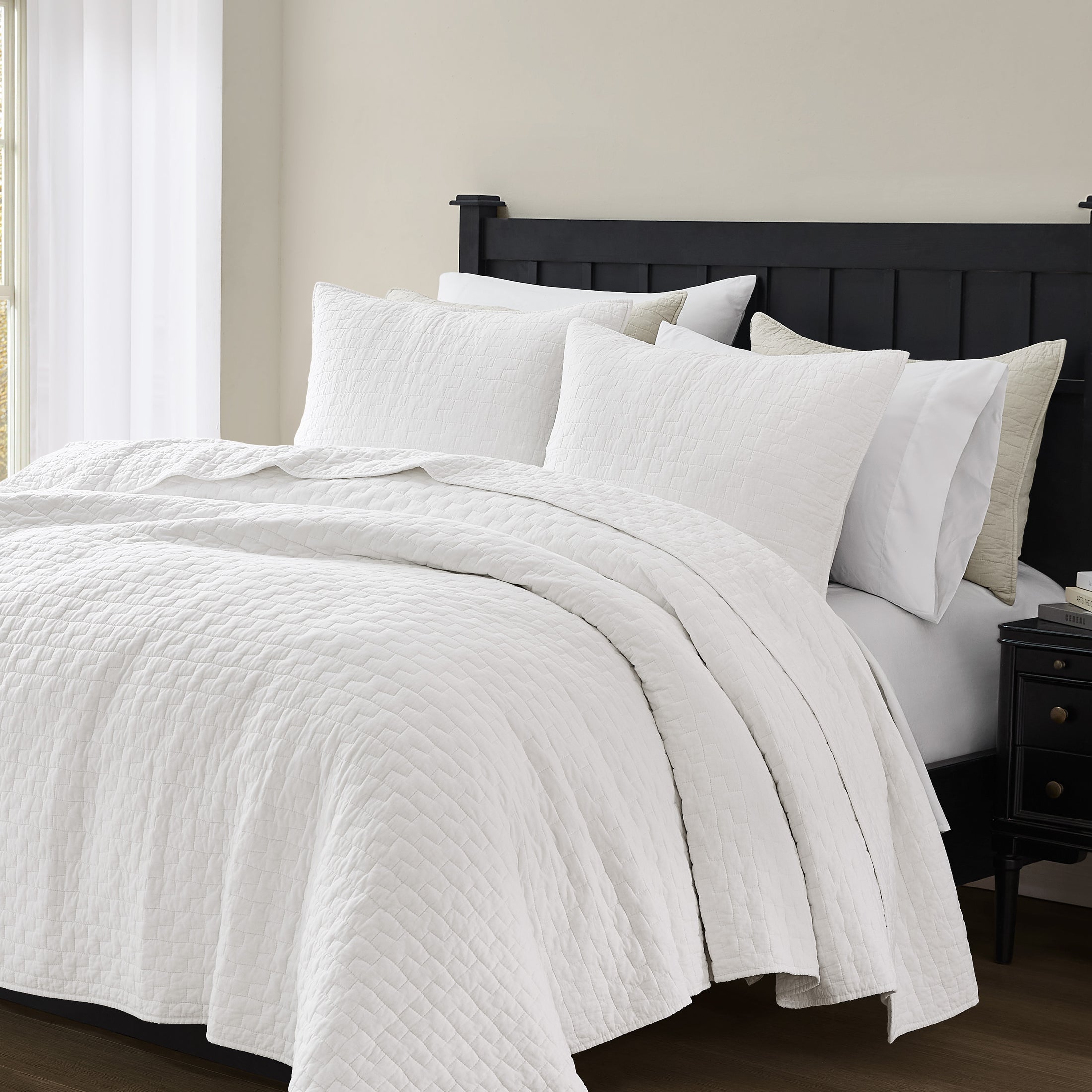 100% Cotton Cloud Ladder Quilt