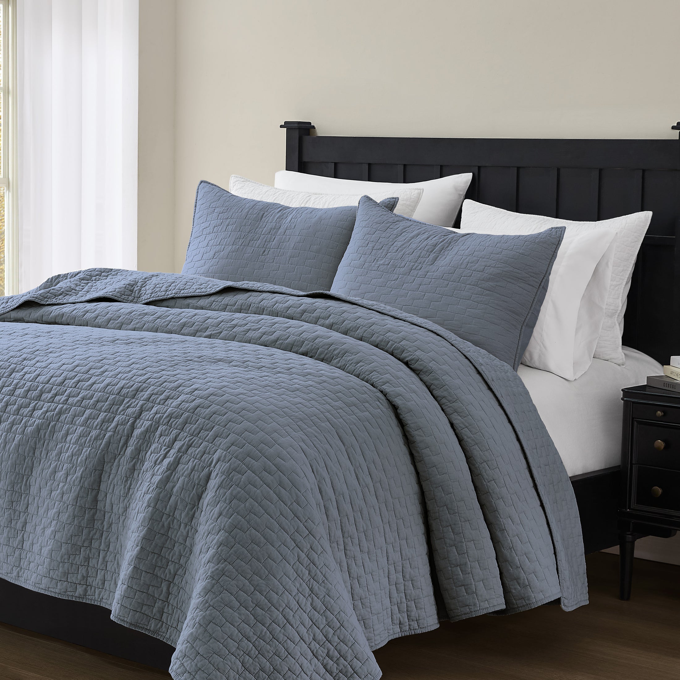 100% Cotton Cloud Ladder Quilt