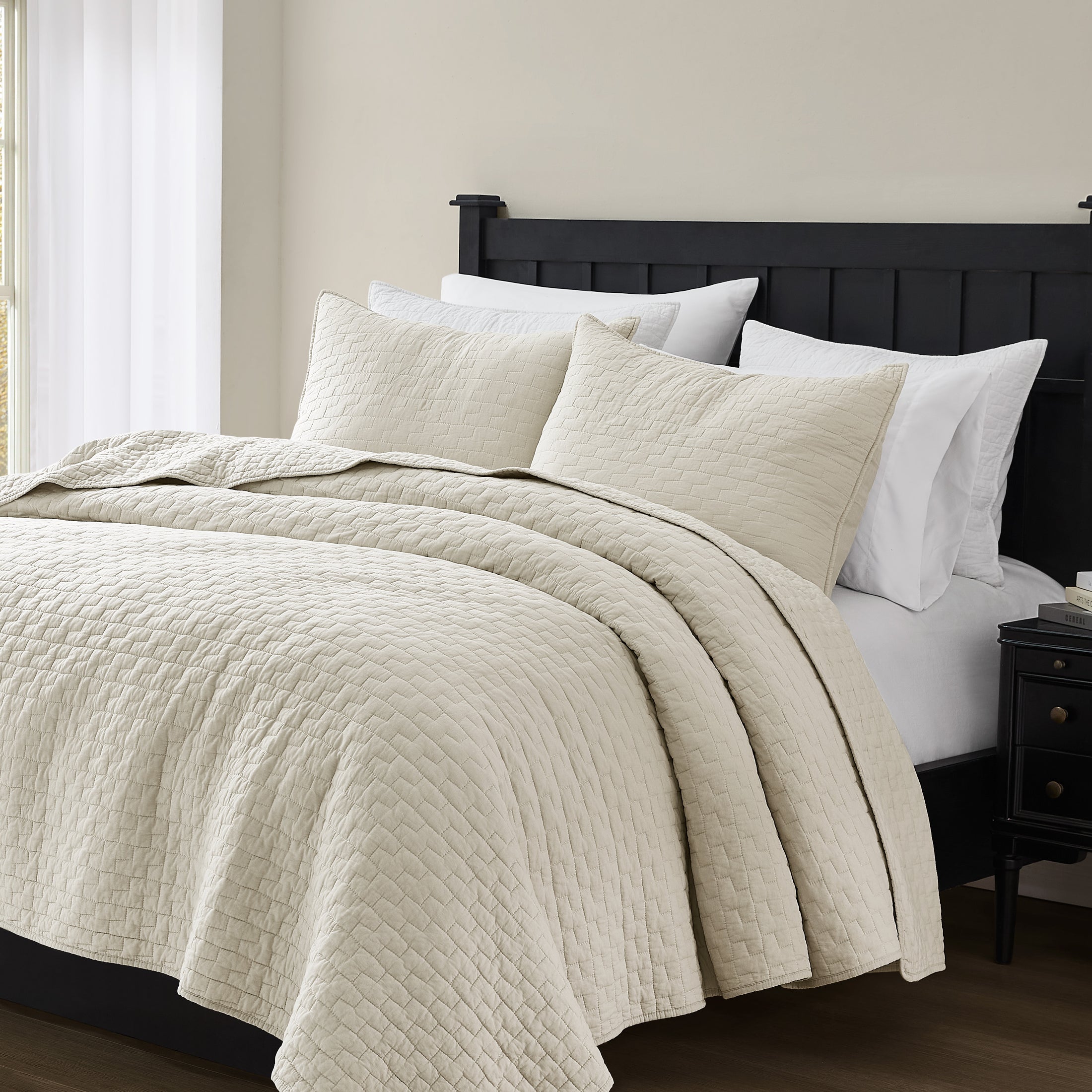 100% Cotton Cloud Ladder Quilt