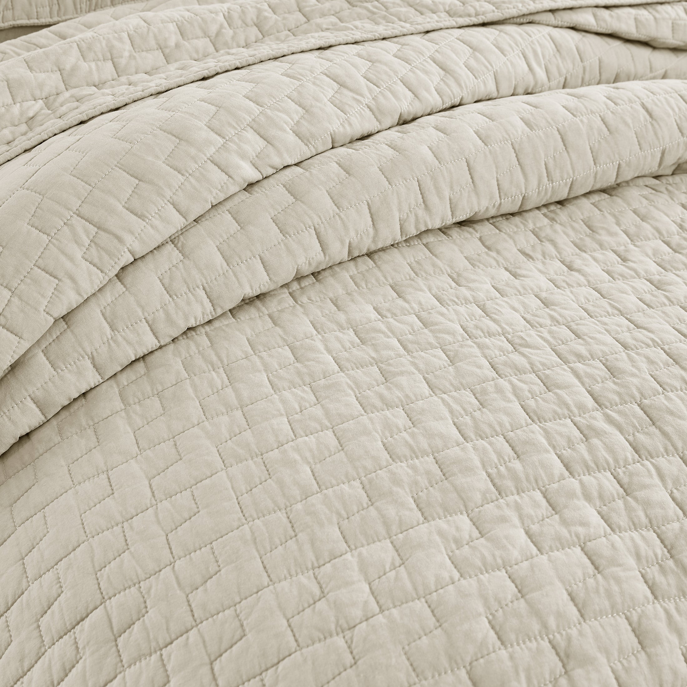 100% Cotton Cloud Ladder Quilt
