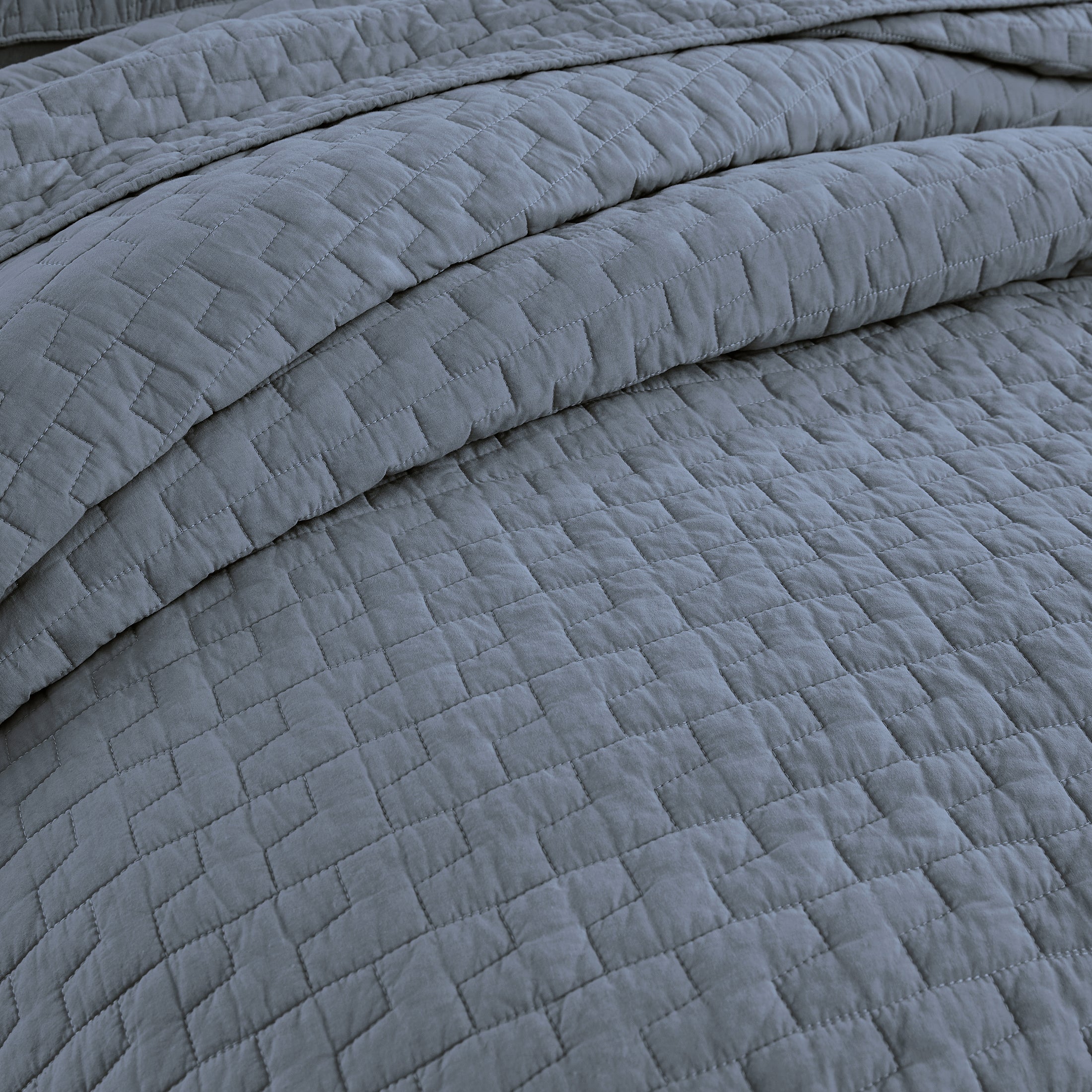 100% Cotton Cloud Ladder Quilt