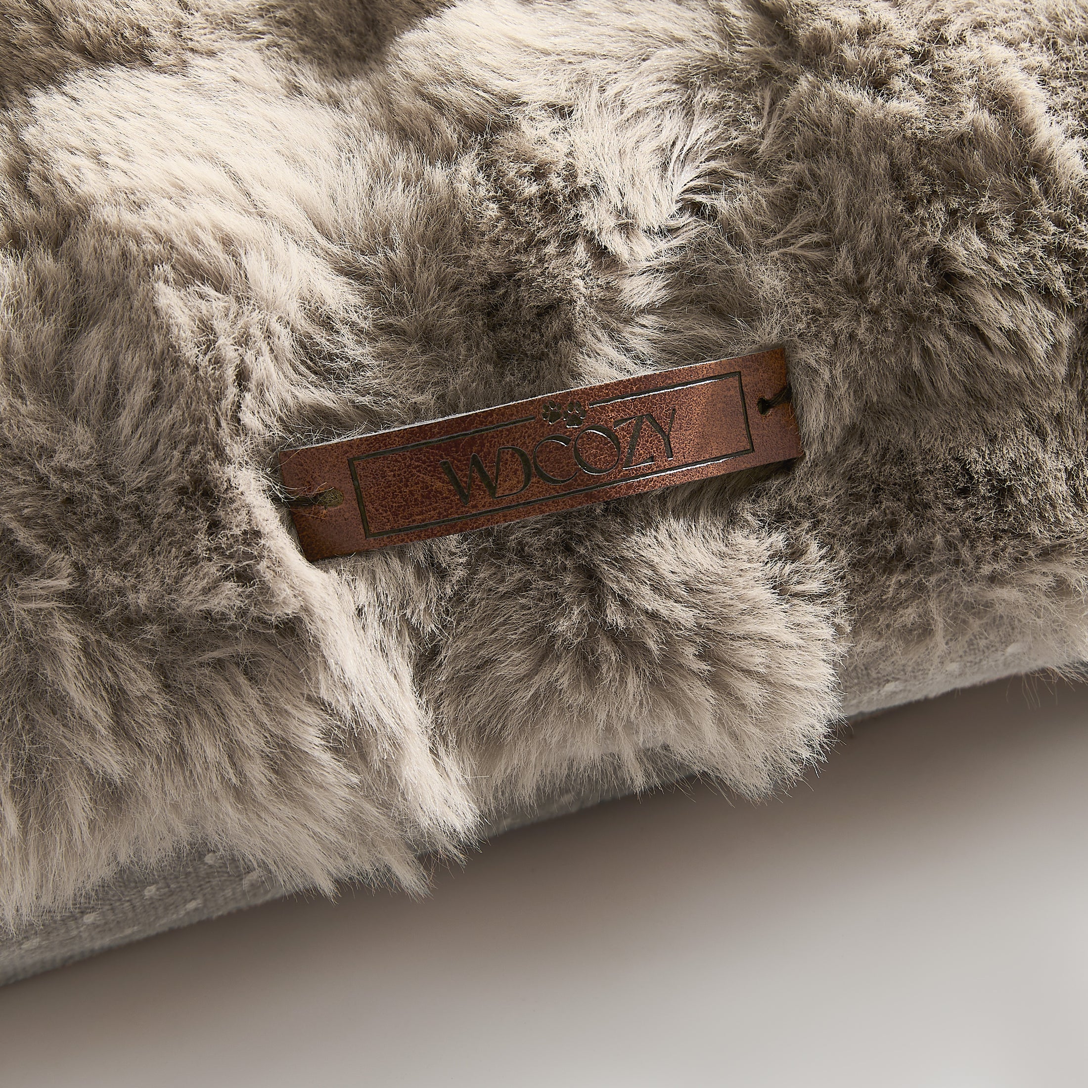 Fluffy Dog Bed with Removable Cover