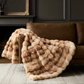 Load image into Gallery viewer, Faux Fur Leopard Blanket
