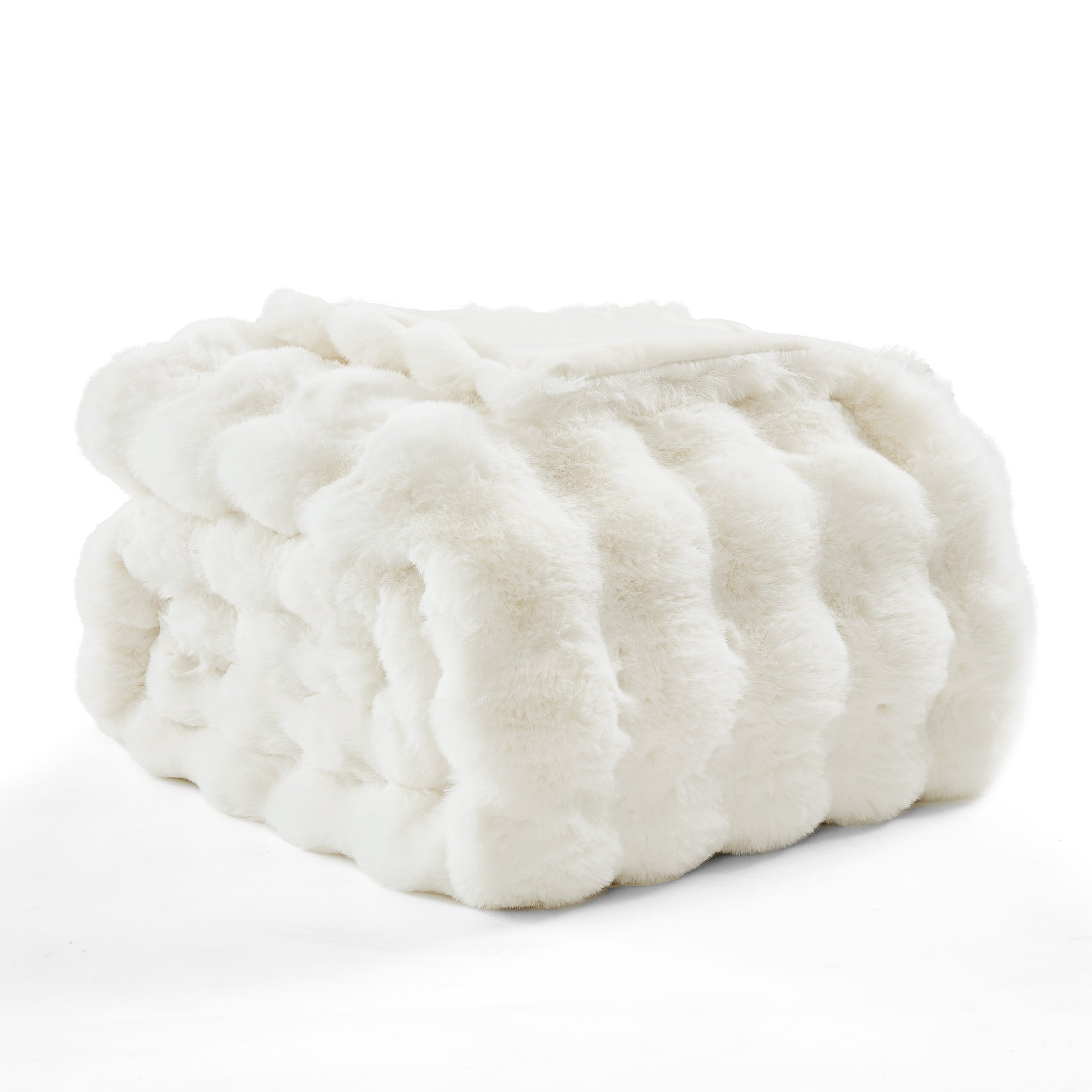Faux Fur Leopard Blanket
