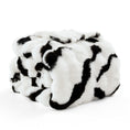 Load image into Gallery viewer, Faux Fur Leopard Blanket
