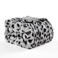 Load image into Gallery viewer, Faux Fur Leopard Blanket
