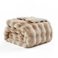 Load image into Gallery viewer, Faux Fur Leopard Blanket
