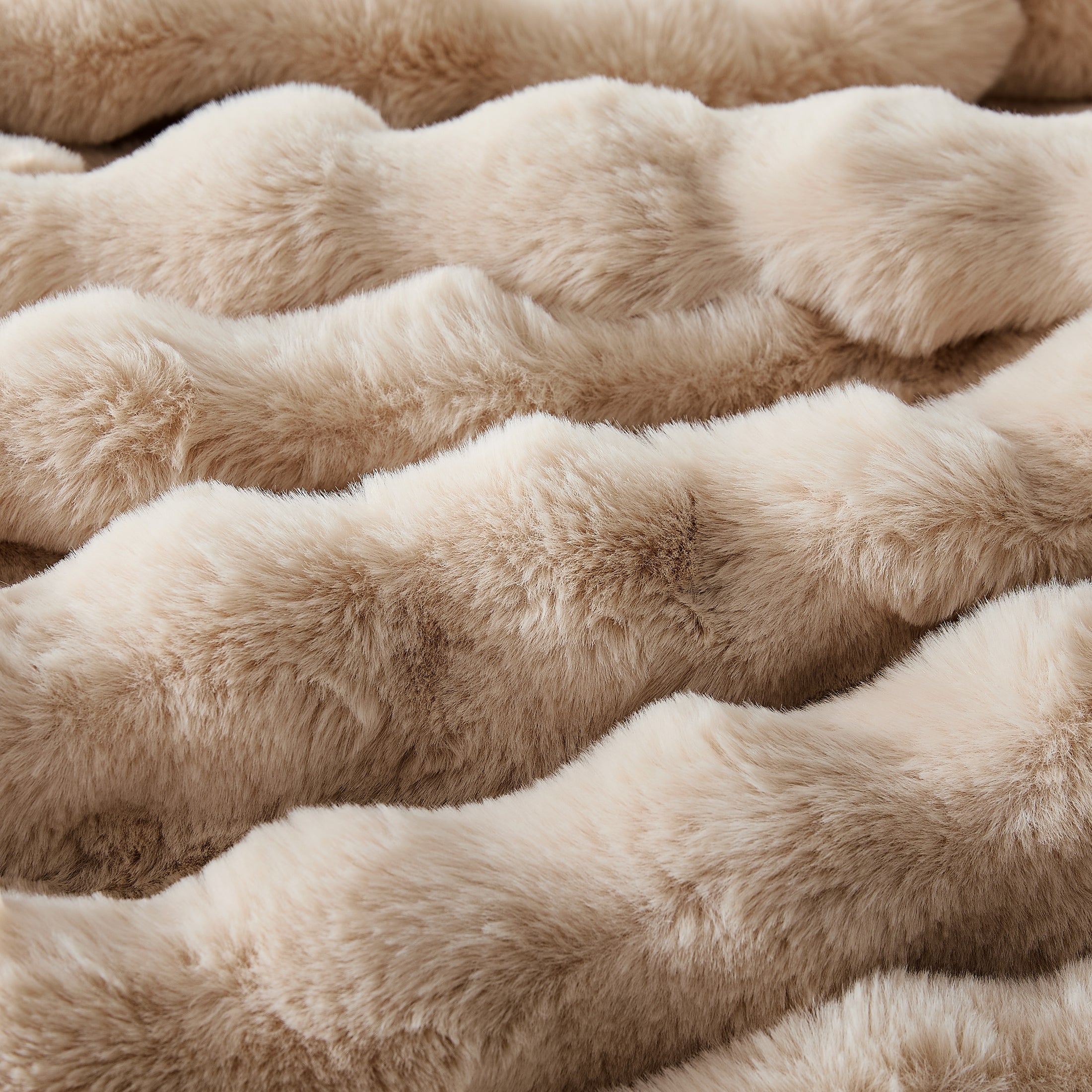 Faux Fur Leopard Blanket