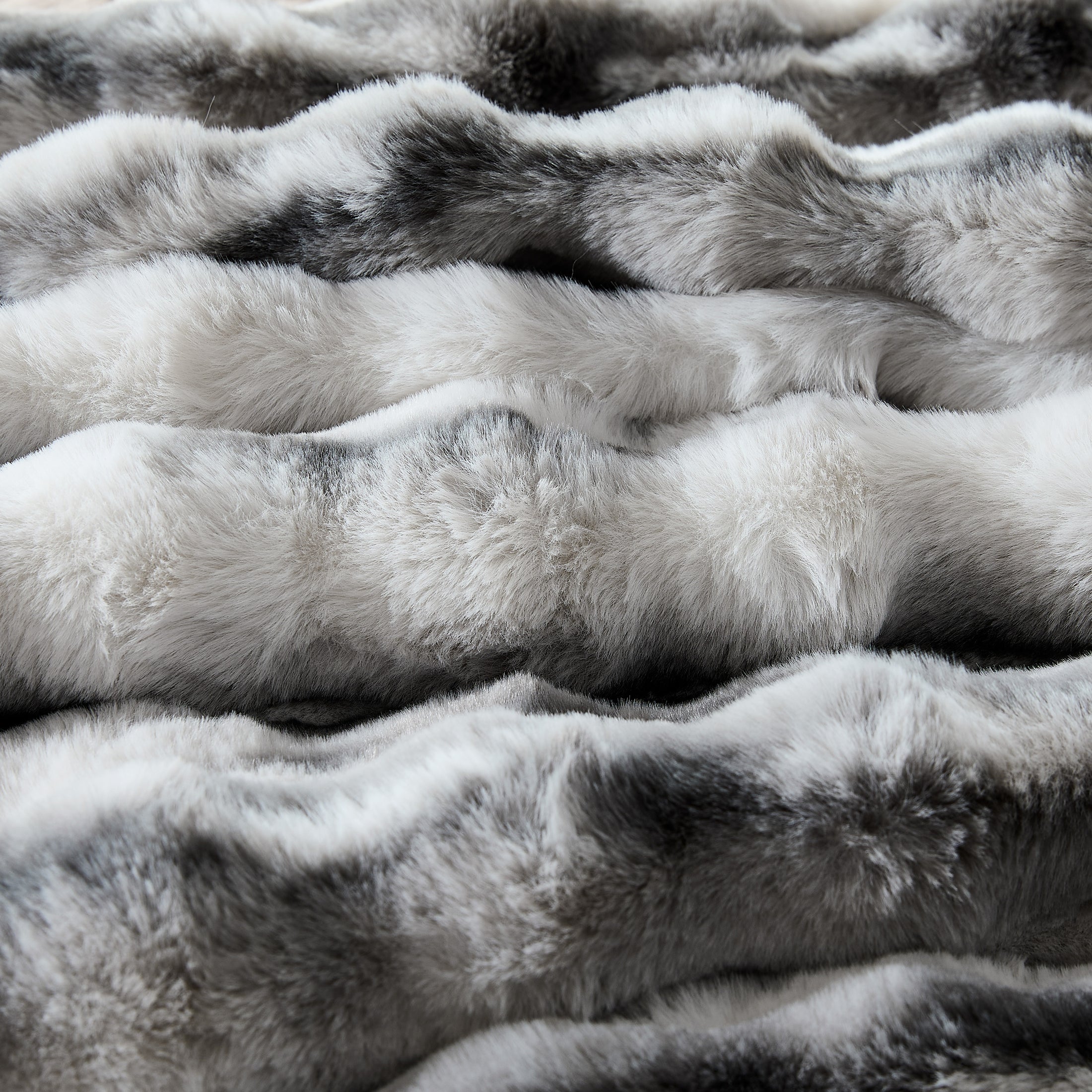 Faux Fur Leopard Blanket
