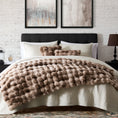 Load image into Gallery viewer, Faux Fur Leopard Blanket
