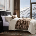 Load image into Gallery viewer, Faux Fur Leopard Blanket
