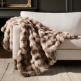 Load image into Gallery viewer, Faux Fur Leopard Blanket
