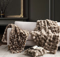 Load image into Gallery viewer, Faux Fur Leopard Blanket
