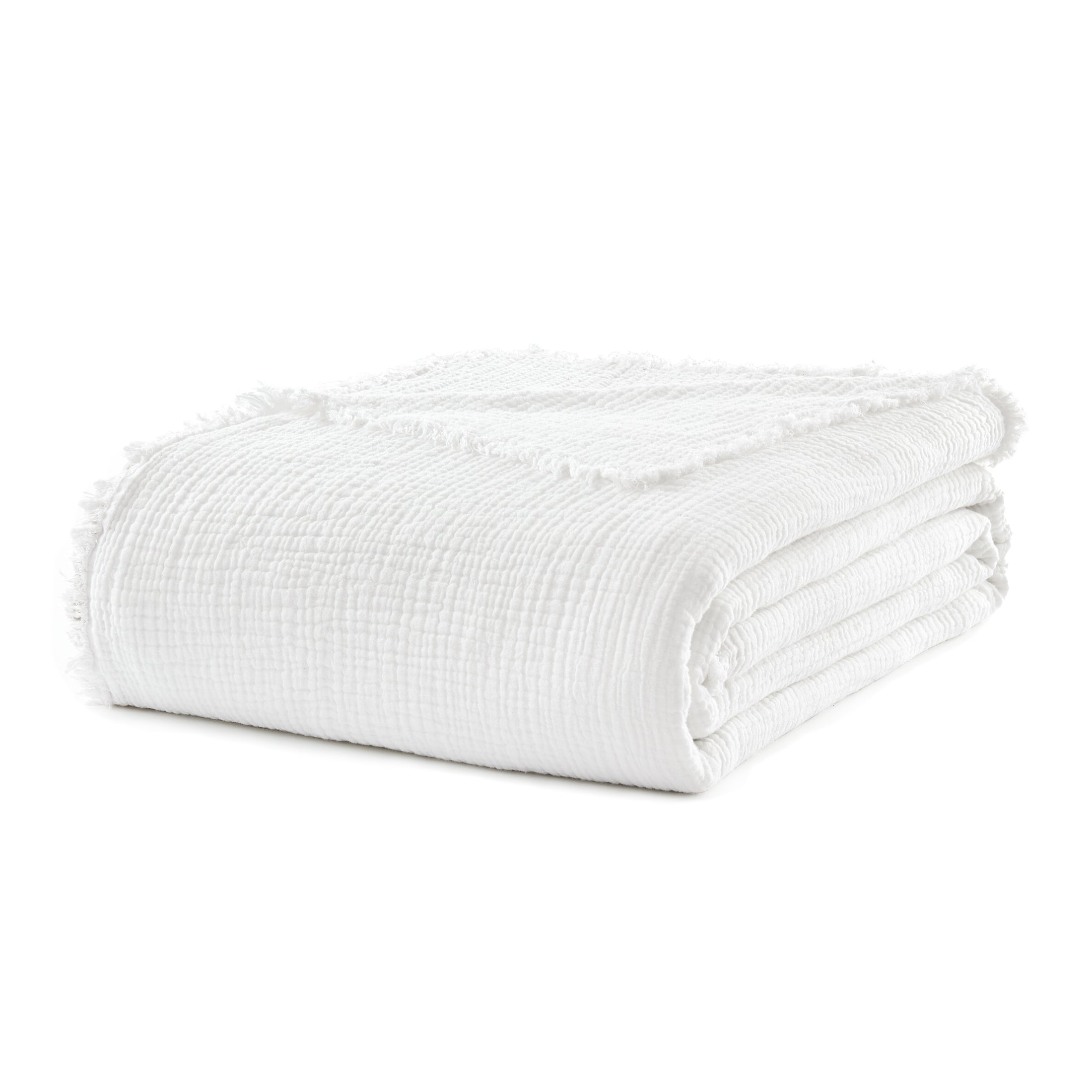 100% Cotton Muslin Throw Blanket