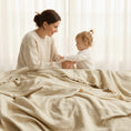 Load image into Gallery viewer, 100% Cotton Muslin Throw Blanket
