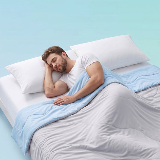 Reversible Lightweight Cooling Comforter