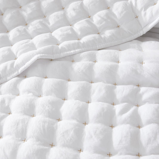 Cloud Cross Sticth Quilt
