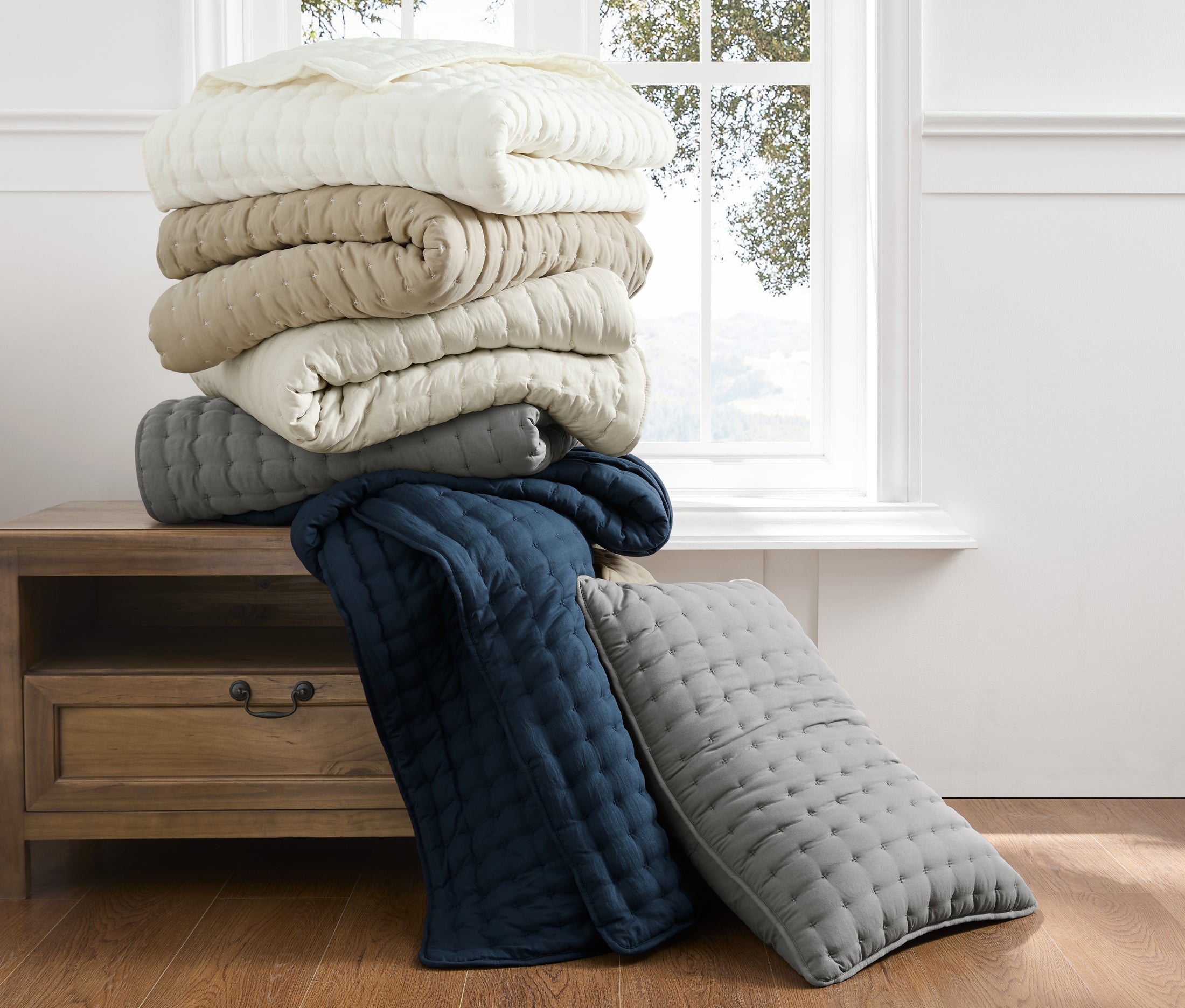Cloud Cross Sticth Quilt