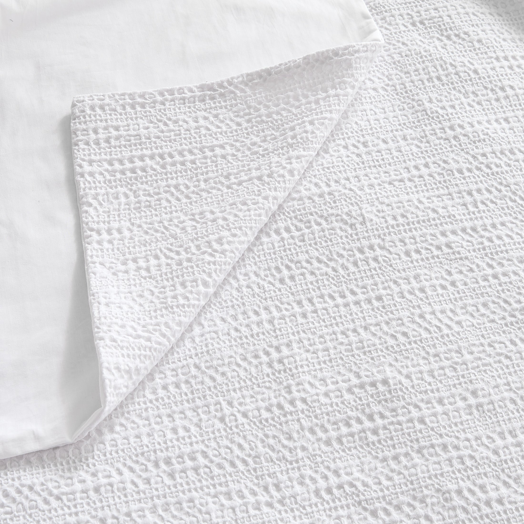 100% Cotton Luxury Honeycomb Duvet Cover