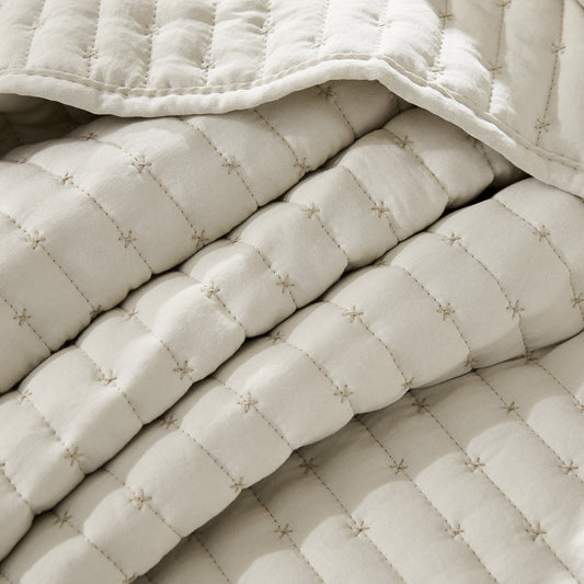 Cross Stitch Quilt Set