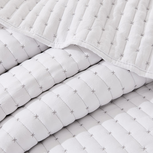 Cross Stitch Quilt Set