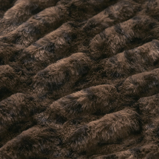 Faux Fur Wearable Blanket Poncho