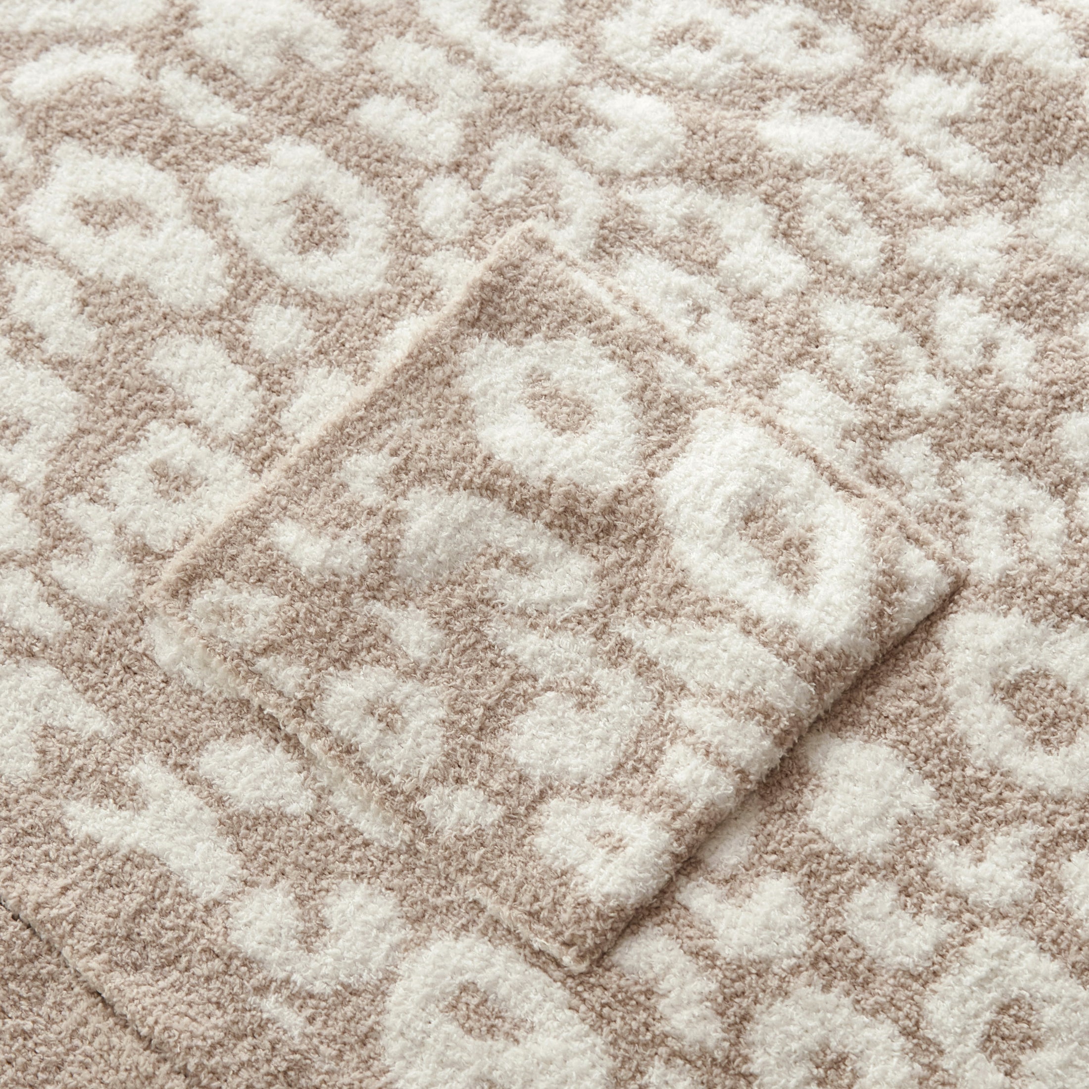 Wearable Hoodie Blanket-Leopard/Beige