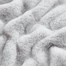 Faux Fur Wearable Blanket Poncho